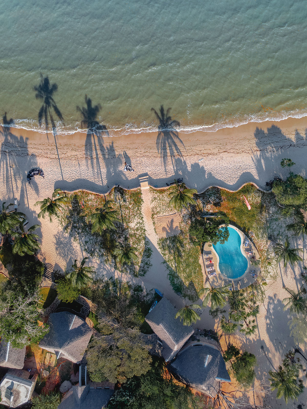 Mwazaro Beach Lodge, Aufnahme des Projekts