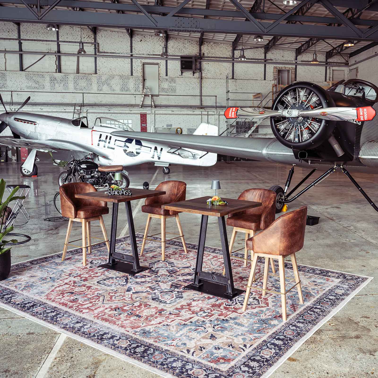 Aussenansicht des Hangar 5833 in Mainz